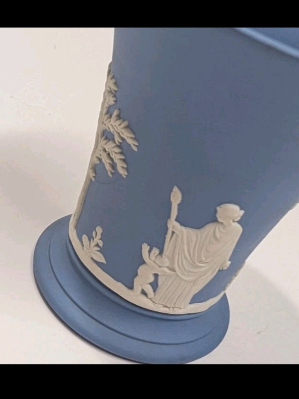 Wedgwood Jasper Vase Trumpet Cup England Victorian - Picture 3 of 14